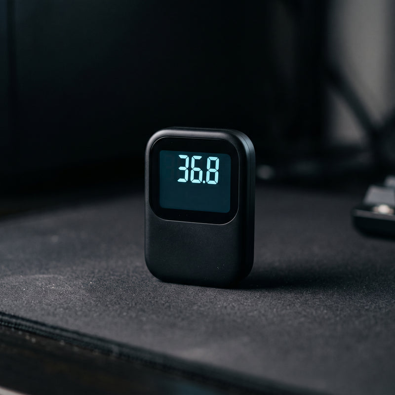 Techromagnon — Digital thermometer and hygrometer display