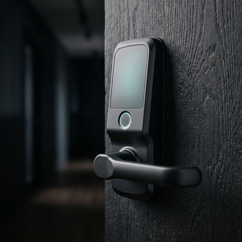 Techromagnon — Fingerprint smart door lock with keypad
