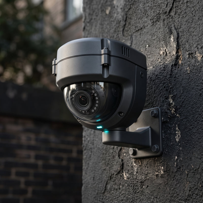 Techromagnon — Outdoor WiFi security camera mounted on a wall