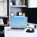 StarTech.com Mouse Pad with Hand Rest, 6.7x7.1x0.8in (17x18x2cm), Ergonomic Mouse Pad with Wrist Support, Desk Wrist Pad w/Non-Slip PU Base, Cushioned Gel Mouse Pad w/Palm Rest, TAA