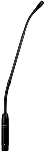 Shure MX418/C Cardioid Condenser Microphone, 18" Gooseneck with Attached XLR Preamp, Shock & Flange Mount, Snap-Fit Foam Windscreen