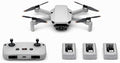 Specta Mini Drone Combo with 3 Batteries, 4K/30fps Video, 32800ft FPV Transmission, Easy to Fly, 3 Aixs Gimbal, 93-Min Flight, Under 249g Portable Drone for Beginners