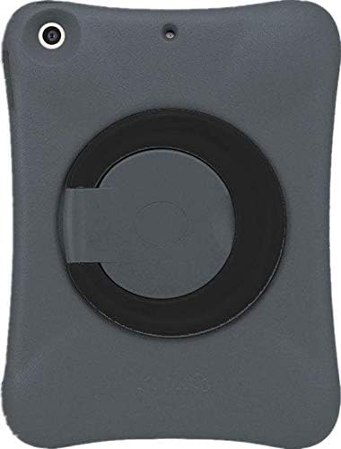 Kids EVA Case for iPad | Multi-Direction Stable Stand | Compatible with 10.2-Inch iPad 2021/2020/2019 (9th/8th/7th Generation) (Grey+Black)