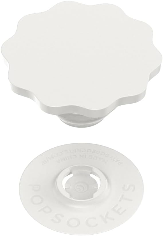 PopSockets Phone Grip with Expanding Kickstand, Adhesive Grip - Molded Flower Horchata