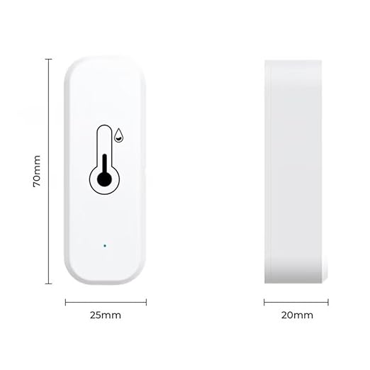 WiFi & Bluetooth Temperature and Humidity Monitor,Compatible with Alexa and Google Home,for Home, Baby Rooms,Greenhouses Accessories, Garages, Office 4Pack(No Include Battery)
