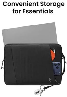 tomtoc Essence-A35 360 Protective Laptop Sleeve for 15.6-16.2 Inch HP Lenovo Acer ASUS Dell Laptop, Water-Resistant Case with CornerArmor