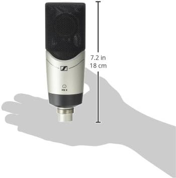 Sennheiser Professional MK 4 Cardioid Condenser Studio Microphone & Focusrite Scarlett Solo 3rd Gen USB Audio Interface, for the Guitarist, Vocalist, Podcaster or Producer