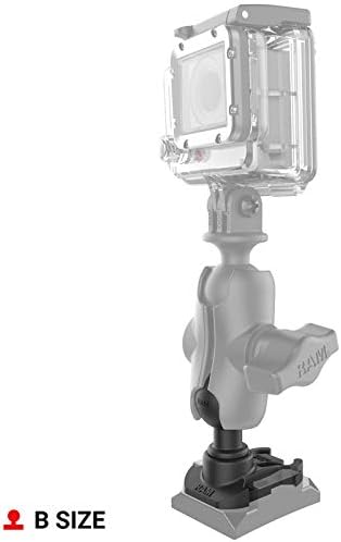 RAM MOUNTS B Size 1" Ball Adapter for GoPro Mounting Bases, Action Camera Adapter RAP-B-202U-GOP2