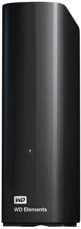 WD 18TB Elements Desktop External Hard Drive - USB 3.0, Black