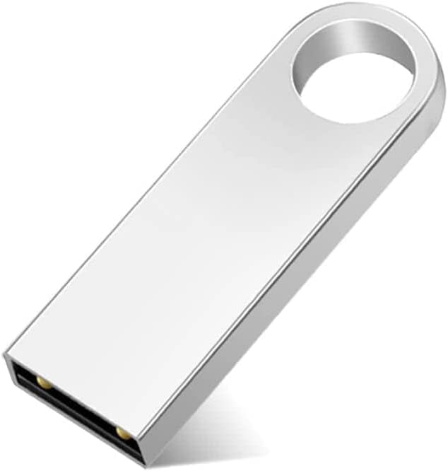 Generic 256GB 2-Pack, High-Speed USB Flash Drive - Bundle for Extra Storage Value, Compatible with Phones, Tablets, Laptops (2 Pack Metal USB Sliver, 256GB)