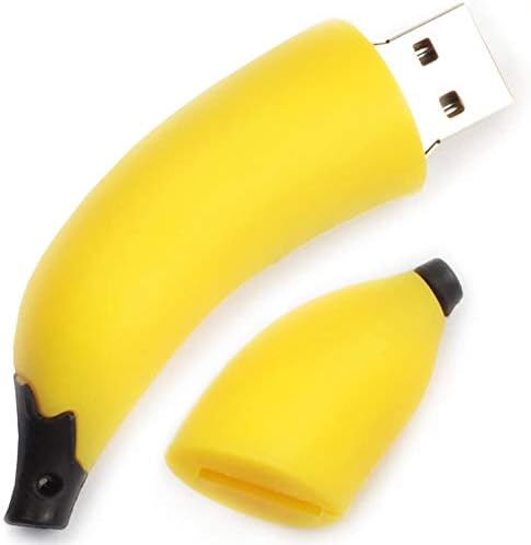4 x 32GB Fruits USB Flash Drive Cute Banana Thumb Drive Pineapple Pendrive Strawberry Photo Stick Carrot Computer Memory Stick USB 2.0 Creative Backup Drive
