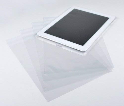 Clear Disposable Protective Sleeves for Most 10" Tablets, 10CT Pack