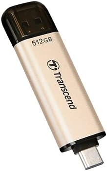 Transcend JF930 256GB Dual USB C Flash Drive for iPhone/iPad/Mac/Windows, Android/Tablet/PC/Gaming Console, Photo Stick Up to 420MB/s, USB 3.2 Thumb Drive, Memory Stick with 2-in-1 Type C &Type A