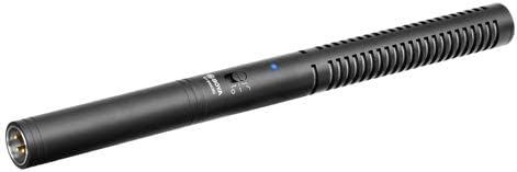 BOYA XLR Microphone BY-BM6060 Super-Cardioid Shotgun Condenser Microphone with 24 48V Phantom Power for Camera Film Interview ENG/EFP Outdoor Recording
