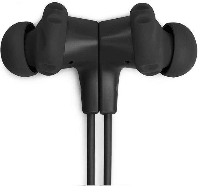 JBL Endurance Run 2 Wired - Waterproof Wired Sports in-Ear Headphones, JBL Pure Bass Sound, Hands-Free Calls, Never Hurt. Never Fall Out. (Black)