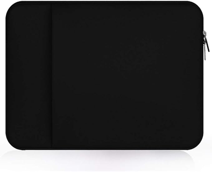 Neoprene 12.5 inch Laptop Tablet Sleeve Case Bag Protective Cover for Apple iPad Pro 12.9" MacBook 12" Surface Pro 6, HP Chromebook x2 HP Stream 11.6, Google Pixel Slate Pixelbook, Vaio SX12 (Black)