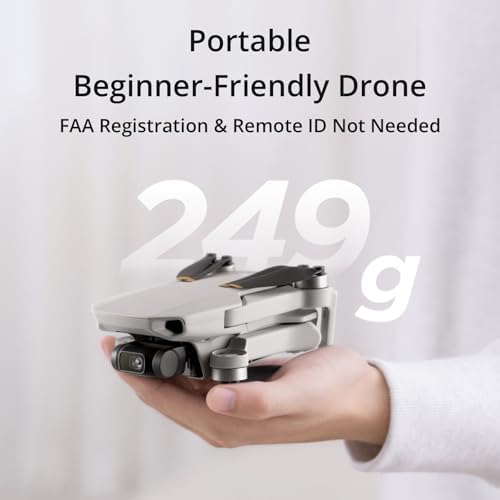 Specta Mini Drone Combo with 3 Batteries, 4K/30fps Video, 32800ft FPV Transmission, Easy to Fly, 3 Aixs Gimbal, 93-Min Flight, Under 249g Portable Drone for Beginners