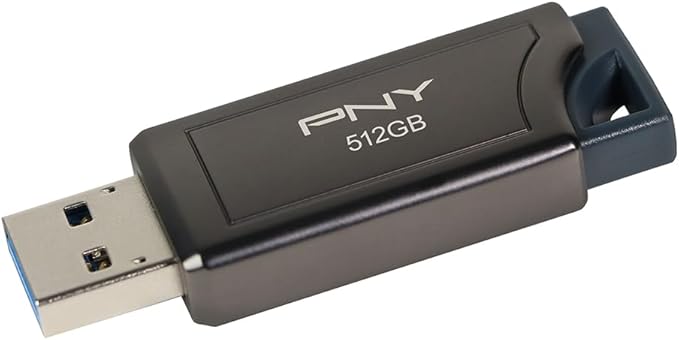 PNY 512GB PRO Elite USB 3.1 Flash Drive - 400MB/s