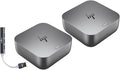 HP 280W G6 Thunderbolt 4 Ultra Dock Port Replicator Bundle w/DKZ Hub AW5M5UT#ABA (Universal Thunderbolt/USB-C Docking Station, Data Transfers to Any Brand Laptop, Single Cable for Charging) 2 Pack