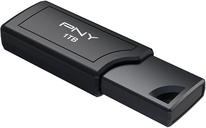 PNY PRO Elite V3 1TB USB 3.2 Gen 2 Flash Drive – Up to 1000MB/s Read, Up to 800MB/s Write, Extreme Performance for Professional Data Storage and Transfers, Premium Metal Design, Type-A Connector