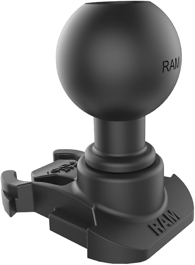 RAM MOUNTS B Size 1" Ball Adapter for GoPro Mounting Bases, Action Camera Adapter RAP-B-202U-GOP2