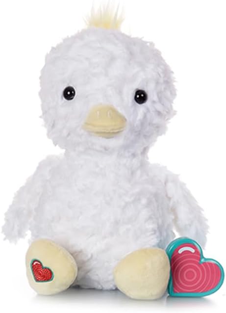 My Baby’s Heartbeat Bear, 20 Second Re-Recordable Digital Voice Recorder Plush Keepsake for Baby’s Heartbeat Memory, Pregnancy Keepsake (Not a Medical Device), Duck