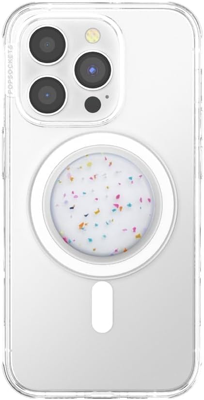 PopSockets Phone Grip for MagSafe, Magnetic Holder, Phone Stand, White - Coco Circus