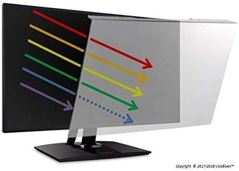 VizoBlueX 27-28 inch Anti-Blue Light Filter for Computer Monitor. Blue Light Monitor Screen Protector panel (24.8"x14.6") Fits LCD TV PC iMac Studio 27