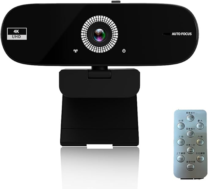 Autofocus Webcam with Privacy Cover (4K)