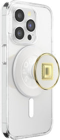 PopSockets Phone Grip for MagSafe, Magnetic Holder, Phone Stand, Gold - Raviolo