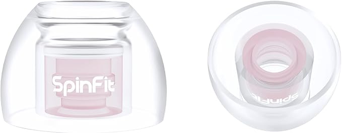 SpinFit Omni for True Wireless Earbuds & IEMs - S - Patented Silicone Eartips for Replacement (1 Pair) (3.7 mm Nozzle Dia.)