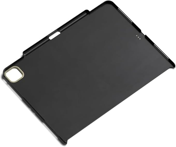 Satechi iPad Pro 12.9 inch case M2/M1, Magnetic iPad Vegan Leather case with Apple Pencil 2 Charging, Compatible with Apple Folio, Magic Keyboard - Black