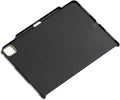 Satechi iPad Pro 12.9 inch case M2/M1, Magnetic iPad Vegan Leather case with Apple Pencil 2 Charging, Compatible with Apple Folio, Magic Keyboard - Black