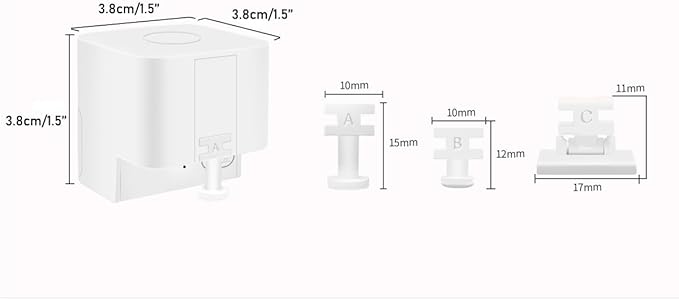 Mengshen Smart Fingerbot Smart Switch Button Pusher Universal Finger Robot Switch Wireless Bluetooth Control No Wiring Needed Timer and App Integration Compatible with Google Alexa
