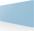 KTRIO Large Gaming Mouse Pad Desk Mat, Superior Micro-Weave Cloth, Non-Slip Rubber Base, Stitched Edges, Water-Resistant, for Gamer, Office & Home, 31.5 x 15.7 Inch，Ice Blue