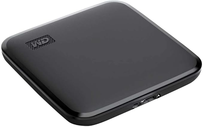 WD 1TB Elements SE - Portable SSD, USB 3.0, Compatible with PC, Mac - WDBAYN0010BBK-WESN