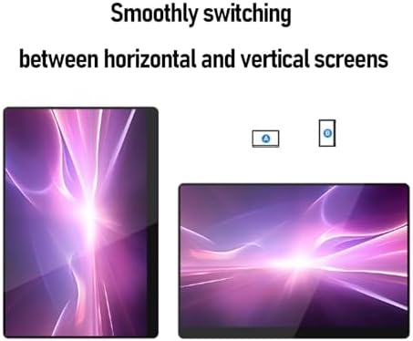 LICAEVEY 16 inch Portable Monitor with 4K UHD 60Hz Display, 100% sRGB | USB C & Mini HDMI Connectivity | Dual Speakers | External Screen for Laptop, PC, Phone