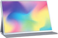 Gaming 13.4-Inch 60Hz 500Nits 4K Portable Display for Laptops Mobile Phones Game Consoles Extended Screen with Speakers