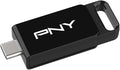 PNY Elite Type-C 256GB USB 3.2 Flash Drive – Up to 120MB/s Read, Up to 10x Faster Write Than USB 2.0, Reliable Design, Durable & Portable for Everyday Store & Share, Type-C Connector