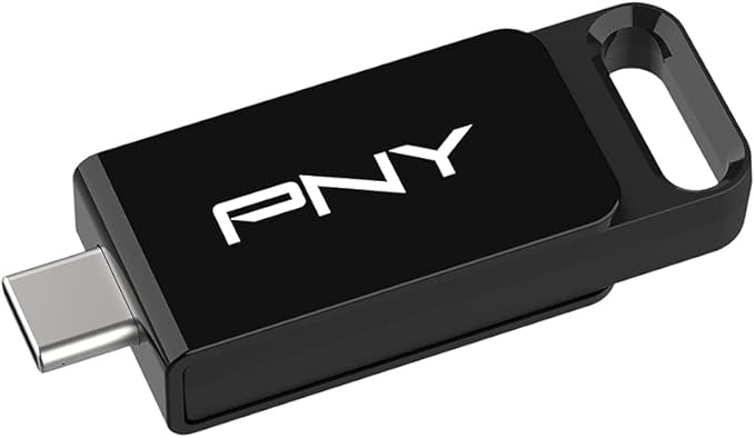 PNY Elite Type-C 256GB USB 3.2 Flash Drive – Up to 120MB/s Read, Up to 10x Faster Write Than USB 2.0, Reliable Design, Durable & Portable for Everyday Store & Share, Type-C Connector