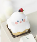 Ghost Ice Cream Keycap, Handmade Artisan Resin Replacement ESC Key for Custom Cherry MX Gaming Mechanical Keyboard