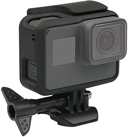 Action Camera Mount The Frame Hero Housing (hero7black/hero6 Black/hero5 Black/hero7 Silver/hero7 White/Hero(2018)) Microphone Case Compatible with Gopro Hero Case Mount mounting