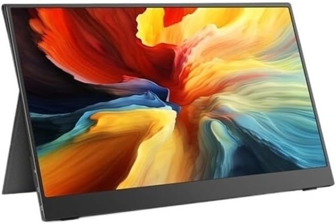 Portable Laptop Monitor 15.6-inch 16:9 4K HDR Gaming Phone Extended Portable Screen 500nits Travel Monitor Gaming Display
