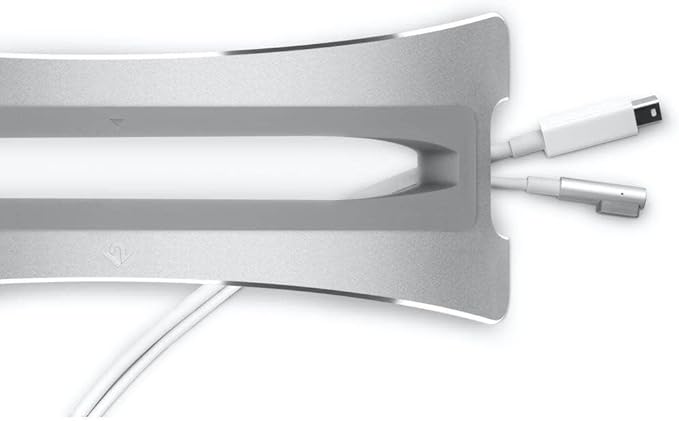 Twelve South BookArc for MacBook | Space-Saving Vertical Desktop Stand for Apple notebooks (Silver)*Not Compatible with M1, See Insert Option to Update/Upgrade*