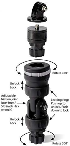 RAILBLAZA Action Camera Mount Kit