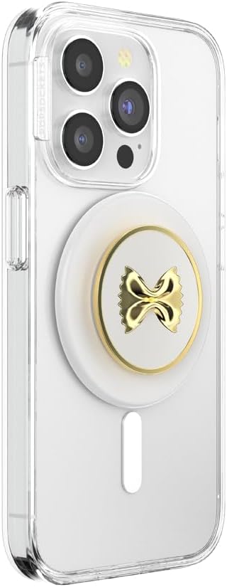 PopSockets Phone Grip for MagSafe, Magnetic Holder, Phone Stand, Enamel - Pasta