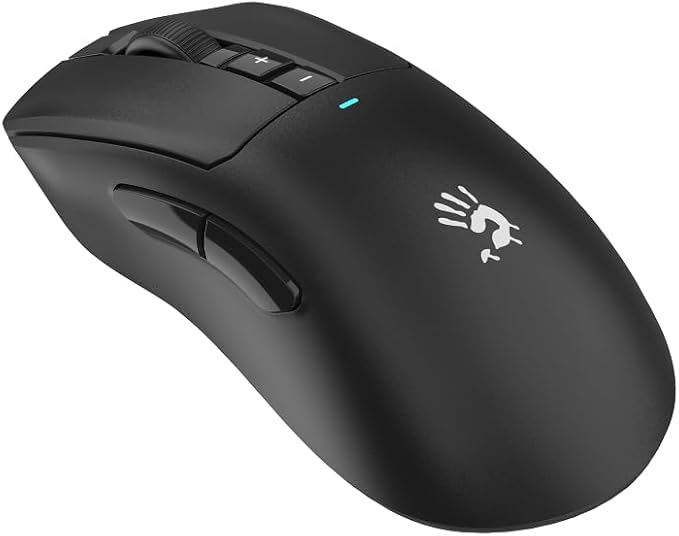 Bloody R73 Ultra Wireless Gaming Mouse 20000 CPI Optical Sensor 1ms Low Latency Dual Mode USB and Wireless Black