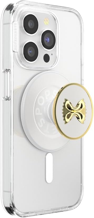PopSockets Phone Grip for MagSafe, Magnetic Holder, Phone Stand, Enamel - Pasta