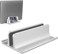 Vaydeer 3-in-1 Aluminum Laptop Stand Vertical Laptop Stand Holder for Desk with Adjustable Dock, Space-Saving Organizer for All MacBook, Surface, Samsung, HP, Dell, up to 17.3 inch