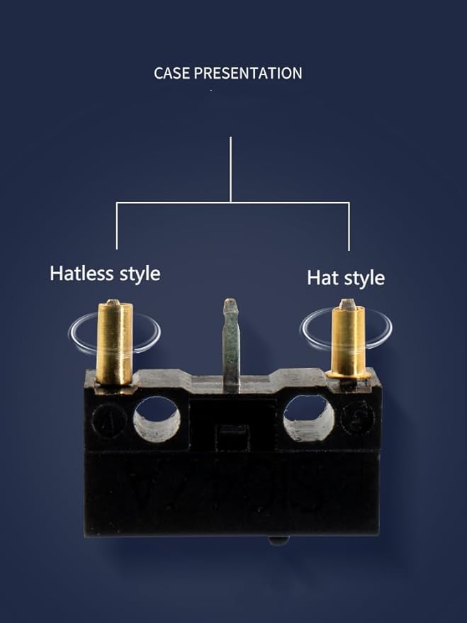 Mechanical Keyboard Mouse Microswitch to Hot Plug Socket Mouse to Hot Swap Microswitch Hot Swap Socket Pin Socket (No Hat,50)